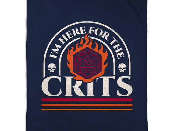 Here For The Crits