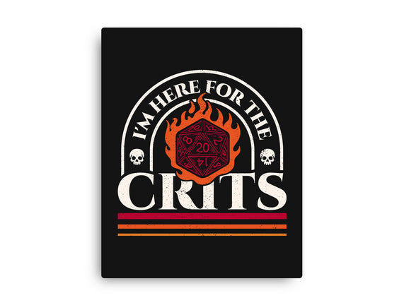 Here For The Crits