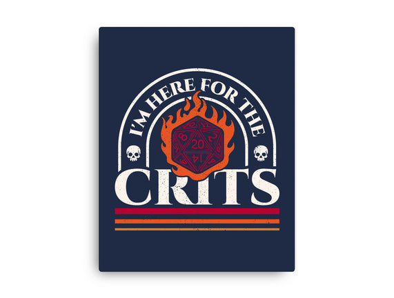 Here For The Crits