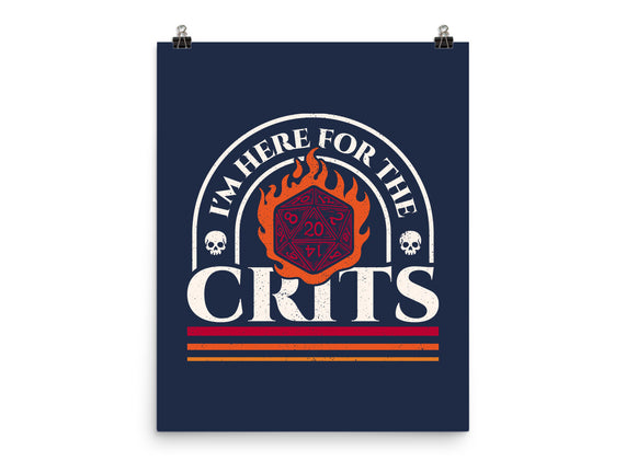 Here For The Crits
