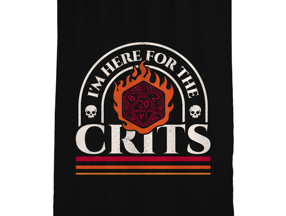 Here For The Crits