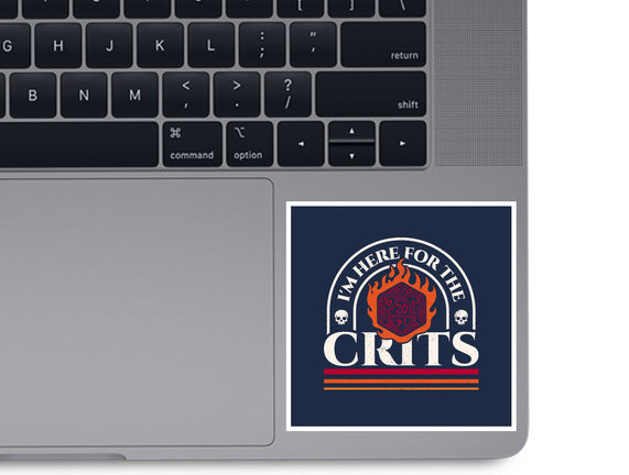 Here For The Crits