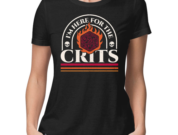 Here For The Crits