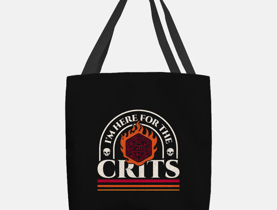 Here For The Crits