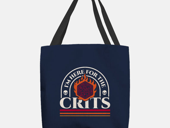 Here For The Crits
