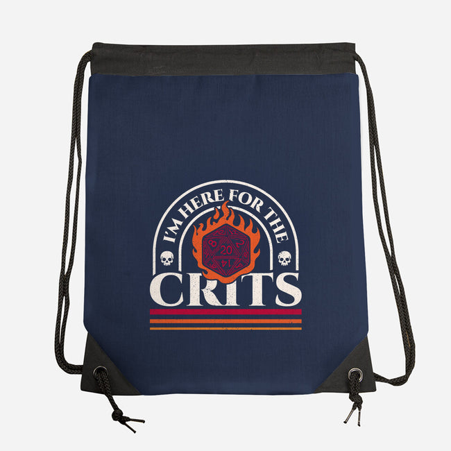 Here For The Crits-None-Drawstring-Bag-sachpica