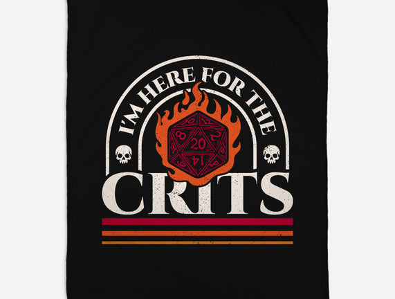 Here For The Crits