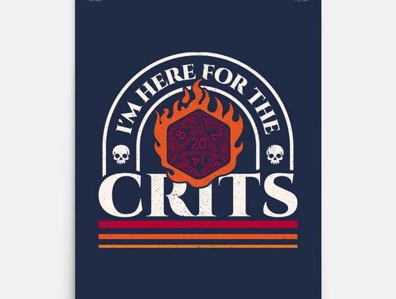Here For The Crits