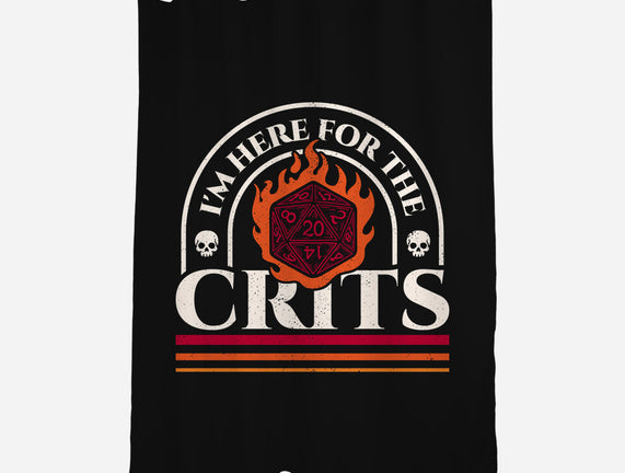 Here For The Crits