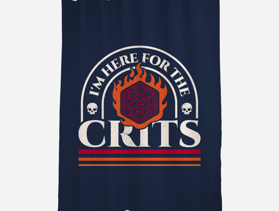 Here For The Crits
