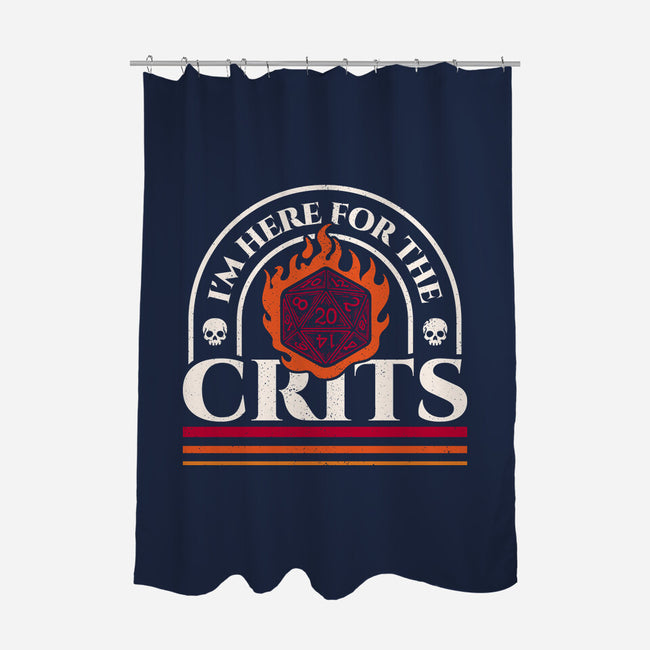 Here For The Crits-None-Polyester-Shower Curtain-sachpica