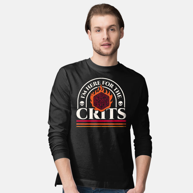 Here For The Crits-Mens-Long Sleeved-Tee-sachpica