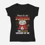 The Worse Version Of Me-Womens-V-Neck-Tee-Popnotic