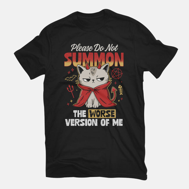 The Worse Version Of Me-Womens-Basic-Tee-Popnotic