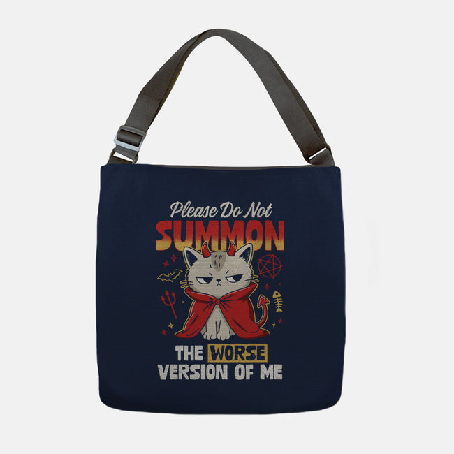 The Worse Version Of Me-None-Adjustable Tote-Bag-Popnotic