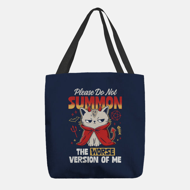 The Worse Version Of Me-None-Basic Tote-Bag-Popnotic