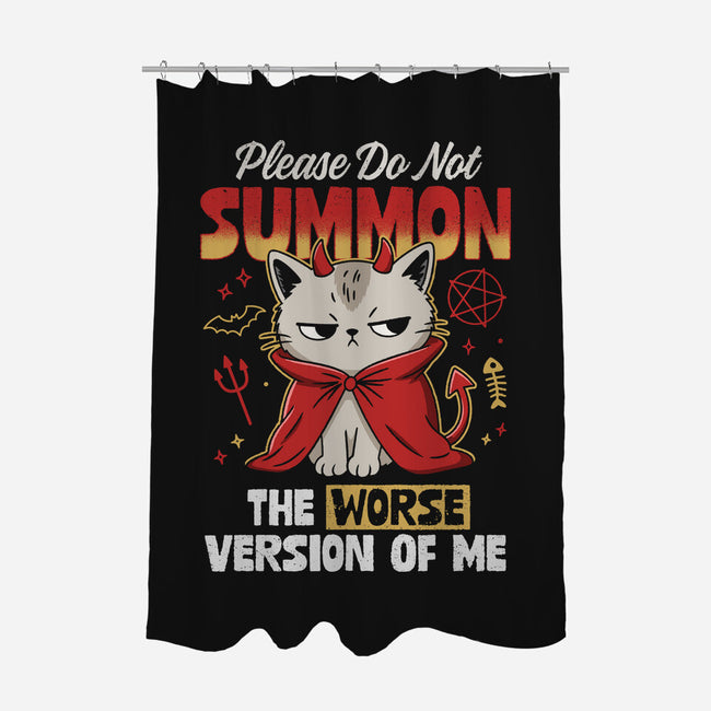 The Worse Version Of Me-None-Polyester-Shower Curtain-Popnotic