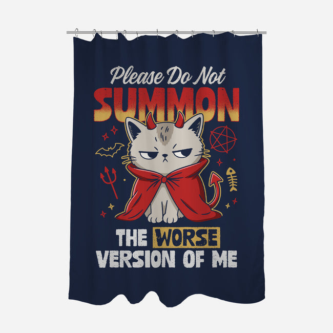 The Worse Version Of Me-None-Polyester-Shower Curtain-Popnotic