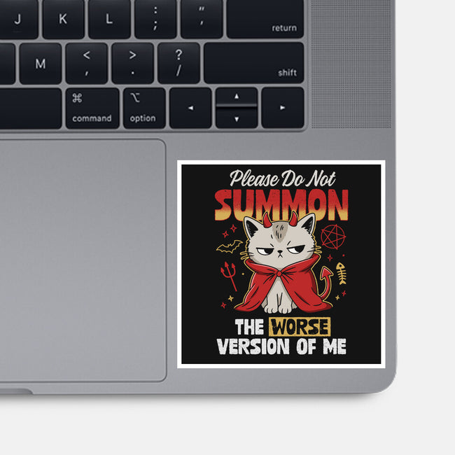 The Worse Version Of Me-None-Glossy-Sticker-Popnotic