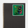 Game Over Dino-None-Glossy-Sticker-Popnotic