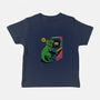 Game Over Dino-Baby-Basic-Tee-Popnotic