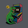 Game Over Dino-None-Stretched-Canvas-Popnotic