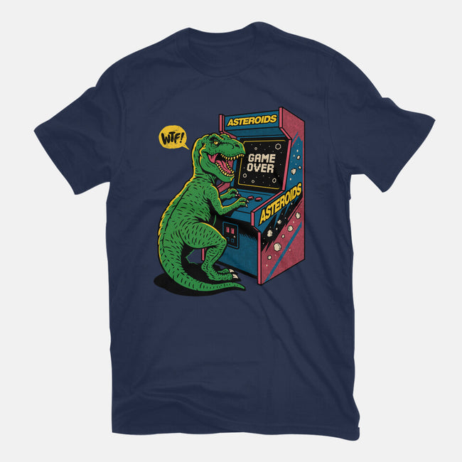 Game Over Dino-Mens-Basic-Tee-Popnotic