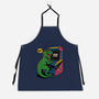 Game Over Dino-Unisex-Kitchen-Apron-Popnotic