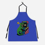 Game Over Dino-Unisex-Kitchen-Apron-Popnotic