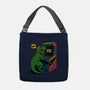 Game Over Dino-None-Adjustable Tote-Bag-Popnotic