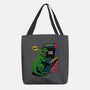 Game Over Dino-None-Basic Tote-Bag-Popnotic