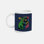 Game Over Dino-None-Mug-Drinkware-Popnotic