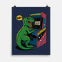 Game Over Dino-None-Matte-Poster-Popnotic