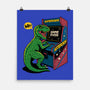 Game Over Dino-None-Matte-Poster-Popnotic