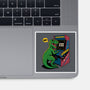 Game Over Dino-None-Glossy-Sticker-Popnotic