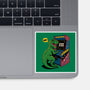 Game Over Dino-None-Glossy-Sticker-Popnotic