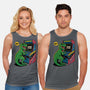 Game Over Dino-Unisex-Basic-Tank-Popnotic