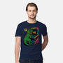 Game Over Dino-Mens-Premium-Tee-Popnotic