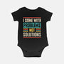 I Come With Problems-Baby-Basic-Onesie-Popnotic