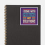 I Come With Problems-None-Glossy-Sticker-Popnotic