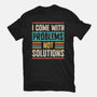 I Come With Problems-Mens-Premium-Tee-Popnotic