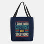 I Come With Problems-None-Basic Tote-Bag-Popnotic