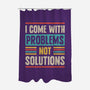 I Come With Problems-None-Polyester-Shower Curtain-Popnotic