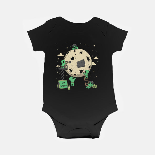 Cosmic Repair Team-Baby-Basic-Onesie-Loobs