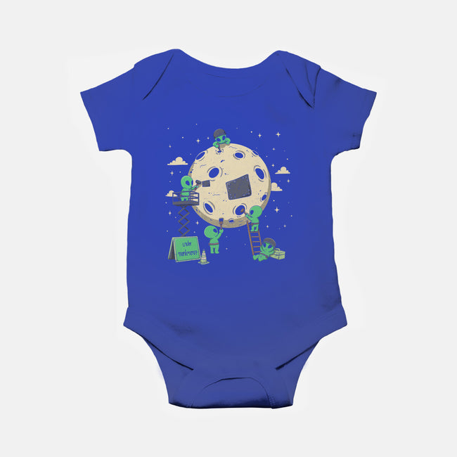 Cosmic Repair Team-Baby-Basic-Onesie-Loobs
