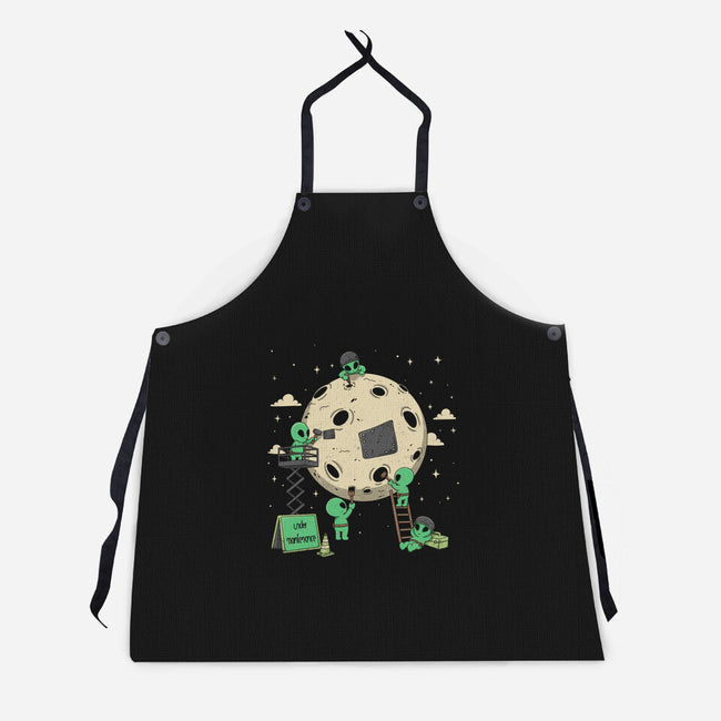 Cosmic Repair Team-Unisex-Kitchen-Apron-Loobs