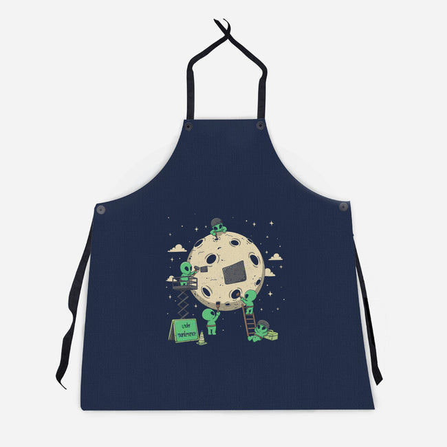 Cosmic Repair Team-Unisex-Kitchen-Apron-Loobs