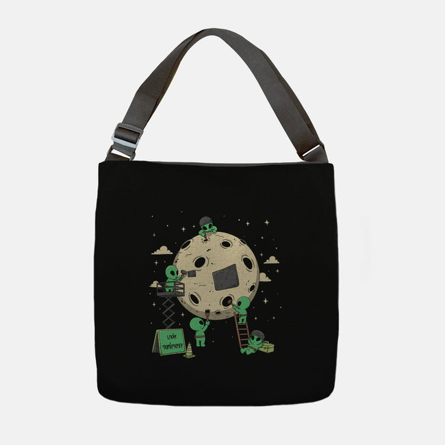 Cosmic Repair Team-None-Adjustable Tote-Bag-Loobs