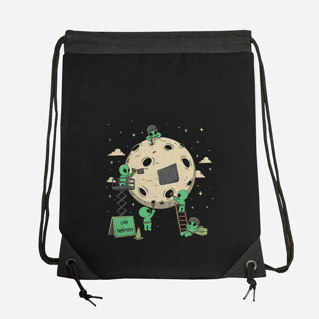 Cosmic Repair Team-None-Drawstring-Bag-Loobs