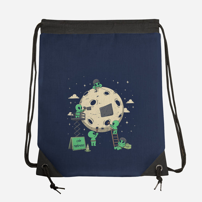 Cosmic Repair Team-None-Drawstring-Bag-Loobs